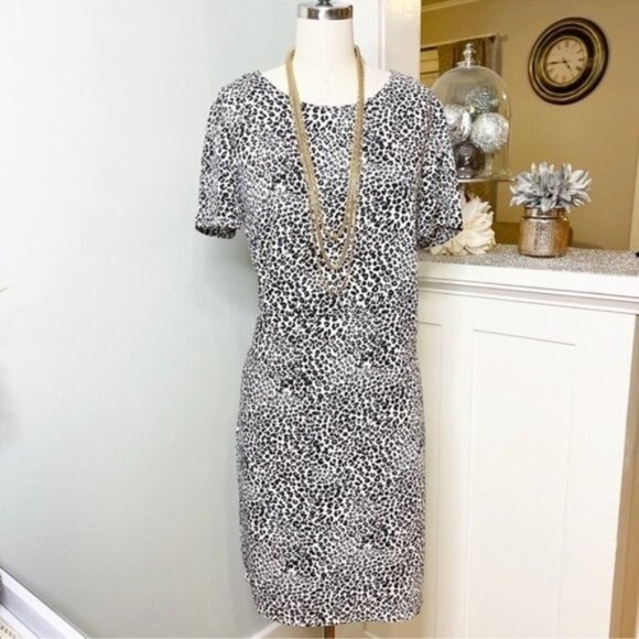 Nanette Lepore Animal Print Shift Dress 6 Small - Picture 2 of 10
